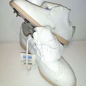 Foot-Joy Sports Authority soft joy white golf shoe